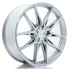 Japan Racing JR Wheels JR44 20x8 ET20-40 5H BLANK Silver w/ Machined Face