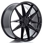 Japan Racing JR Wheels JR44 22x9 ET15-35 5H BLANK Glossy Black
