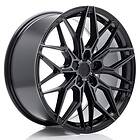 Japan Racing JR Wheels JR46 19x9 ET20-51 5H BLANK Black Machined w/Tinted Face