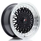 Japan Racing JR Wheels JR9 16x7,5 ET25 4x100/108 Gloss Black w/Machined Lip