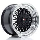 Japan Racing JR Wheels JR9 17x10 ET20 5x112/120 Gloss Black w/Machined Lip