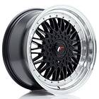 Japan Racing JR Wheels JR9 17x8,5 ET35 5x112/120 Gloss Black w/Machined Lip