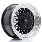 Japan Racing JR Wheels JR9 16x8 ET25 4x100/108 Gloss Black w/Machined Lip
