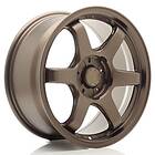 Japan Racing JR Wheels SL03 17x9 ET32-50 5H BLANK Matt Bronze