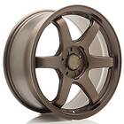 Japan Racing JR Wheels SL03 18x8 ET20-35 5H BLANK Matt Bronze