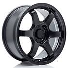 Japan Racing JR Wheels SL03 17x9 ET32-50 5H BLANK Matt Black