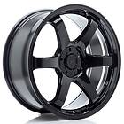 Japan Racing JR Wheels SL03 19x8 ET20-35 5H BLANK Gloss Black