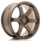 Japan Racing JR Wheels SL03 19x8 ET20-35 5H BLANK Matt Bronze