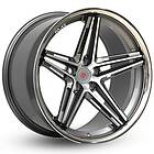 Imaz Wheels FF6 8,5x19 ET38 CB74.1 Gunmetal SS-Lip