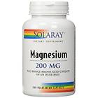 Solaray Magnesium 200mg 100 Kapsler