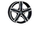 MAK KING 5 7,50x18.0 ET45.0 CB71.10 5x118 Dull Black Polished
