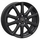 Autec SKANDIC Matt Black 6,00x15.0 ET38.0 CB57.10 5x100 Matt Black