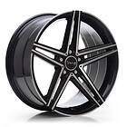 Avus AC-515 Black Polished 8x18 5/112 ET45 CB66,6 Kulkona R14