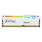 Kingston FURY Beast White RGB DDR5 6800MHz 16GB (KF568C34BWEA-16)