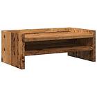 vidaXL Skärmställ åldrat trä 42x24x16 cm konstruerat trä