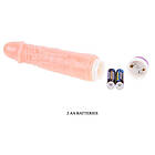 Baile Waves Of Pleasure  Jelly Flexible Penis Shaped Vibrator 19,5cm