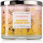 Bath & Body Works Plumeria Sugared Lemon Zest doftljus 411g unisex