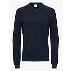 Only & Sons Phill Reg Rib Long Sleeve Polo Knit (Herr)