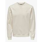 Only & Sons Dan Unbrushed Reg Crew Neck Sweatshirt (Herr)