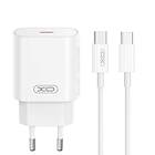 XO CE25 25W USB-C med Kabel PD