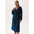 Happy Holly Sparkling Midi Wrap Dress