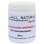 All Natural Scandinavia Magnesiumsulfat-Epsomsalt 200g