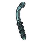 Hamsa G-Spot/Prostate Glasdildo Smoky Jade