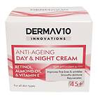 DermaV10 Anti-Ageing Day & Night Cream 45+ 50ml 