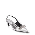 Dante6 D6Yumi Metalic Slingback Pumps Shoes  