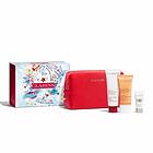 Clarins Beauty Flash Gift Box (One-Step Gentle Exfoliating Cleanser, Beauty Flash Balm, SOS Primer)