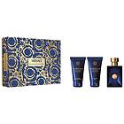 Versace Dylan Blue Pour Homme 50ml EdT Gift Box (EdT 50ml, duschgel 50ml, after shave balm 50ml)