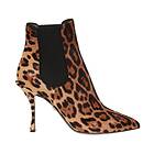 Dolce & Gabbana Leopardmönstrade Klackboots 