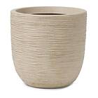 vidaXL Capi Kruka Waste Rib 43x41 cm beige