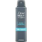 Dove Men+Care 48h Clean Comfort Spray 150ml 48H 3X