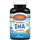 Carlson Labs Kid's Chewable DHA 100mg Orange 120 softgels