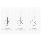 Calvin Klein One Deostick 75ml 3-pack