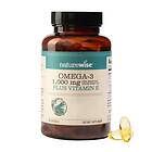 NatureWise Omega-3 fiskolja 1 000 mg vitamin E 60 Softgels
