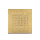 Qlocktwo Classic Creator's Edition Gold NO