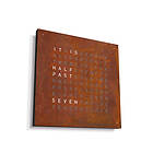Qlocktwo Classic Creator's Edition Rust EN