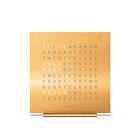 Qlocktwo Earth Creator's Edition - 24K Gold EN