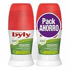 Byly Roll-on Organic deodorant Extra Fresh Activo (2 uds)