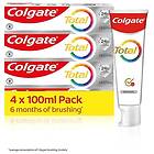 Colgate Total Original Tandkräm 4x100ml