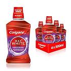 Colgate Max White Purple Reveal Blekande Munvatten 4x500ml