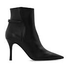 Furla Core Leather Heeled Ankle Boots 