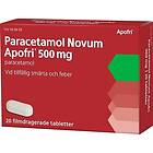 Paracetamol Novum Apofri, filmdragerad tablett 500 mg, 20 st