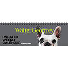 Walter Geoffrey Perpetual Undated Weekly Desk Pad Calendar