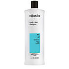 Nioxin System 3 Scalp Hair Shampoo 1000ml