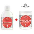 Kallos KJMN Professional Multivitamin Shampoo 1000ml