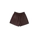 Tekla Cotton Poplin Coffee Pyjamas Shorts