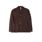 Tekla Cotton Poplin Coffee Shirt